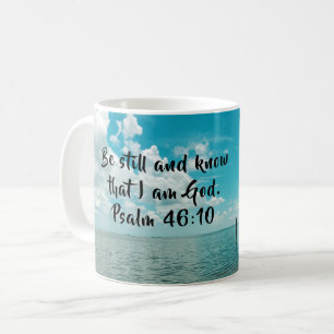 Café Esteja quieto e conheça o lago com a caneca de esc