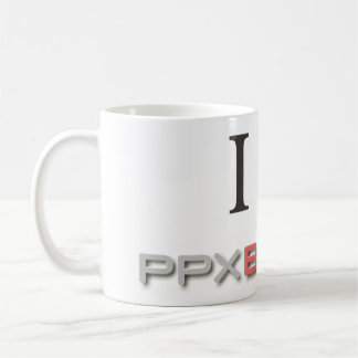 Café Eu amo a caneca de PPXBroker.com
