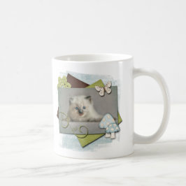 Café Eu amo a caneca de Ragdolls