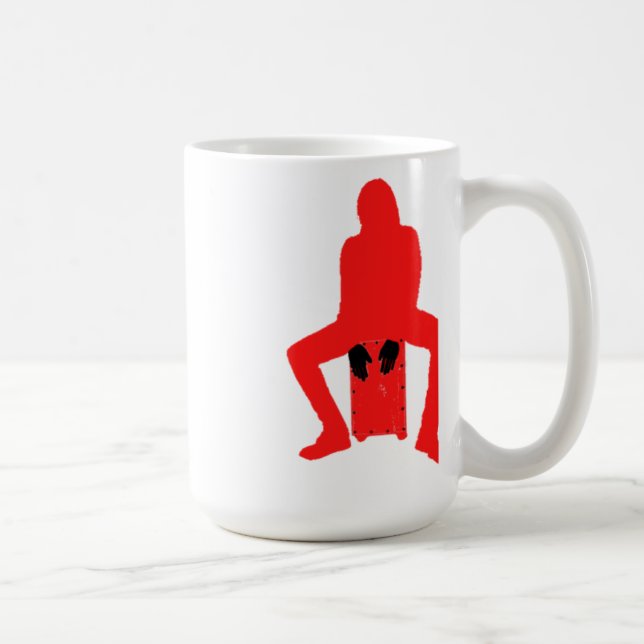 Café Eu amo minha caneca de Cajon (Direita)