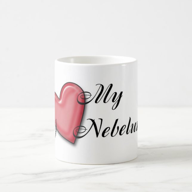 Café Eu amo minha caneca de Nebelung (Centro)