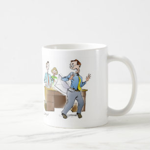 Café Eu deio a caneca de Bill das agências