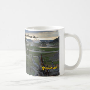 Café Eu estou em casa em….Yellowstone! Caneca de caf