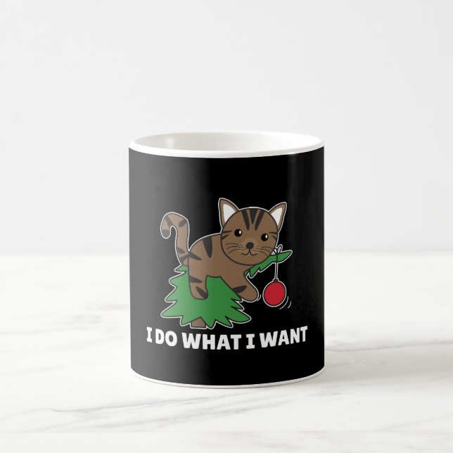 Café Eu Faço O Que Eu Quero Uma Engraçada Caneca De Caf (Centro)