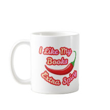 Eu Gosto dos Meus Livros Extra Picantes Caneca de 