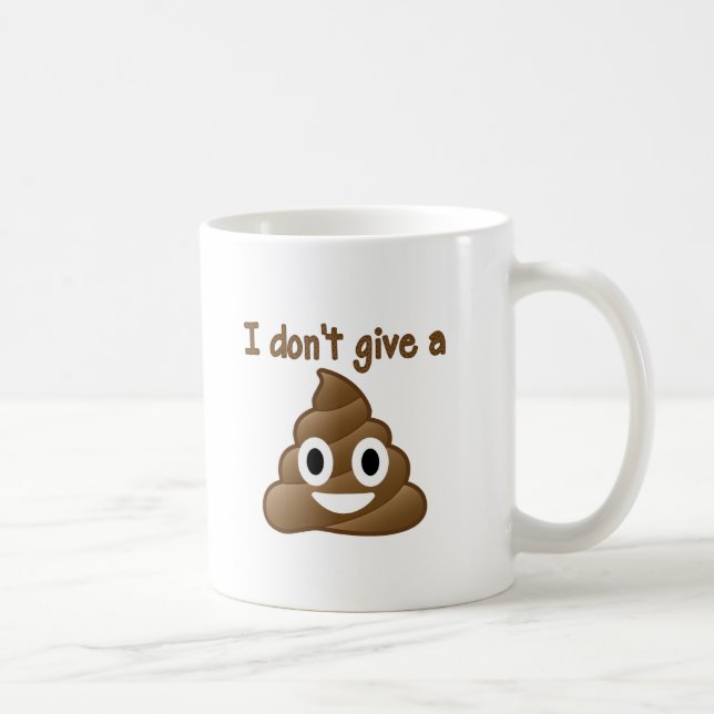 Café Eu não dou uma caneca de Poo (Direita)