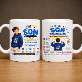 Café Eu Sou Design de Caneca do Filho | Design de Canec