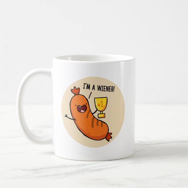 Café Eu sou uma caneca de cachorro-quente (Esquerda)