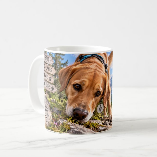 Café Eu Vim Eu Vi Caneca de Fungar (Frente Esquerda)