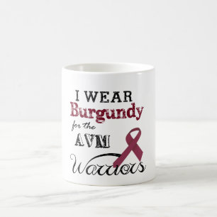 Café Eu visto Borgonha para a caneca dos guerreiros de