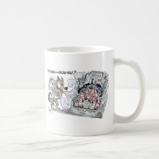 Café Examine a caneca de Fed