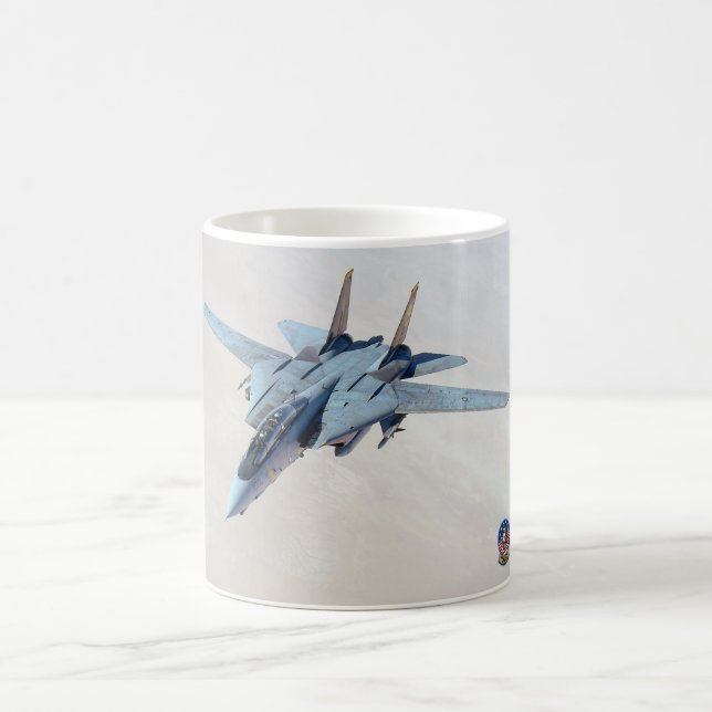 Café F-14 TOMCAT Sobre A Caneca De Patrulha (Centro)
