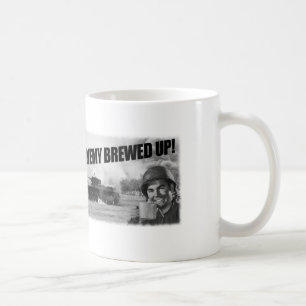 Café Fabricado cerveja acima! Caneca de café, mundo do