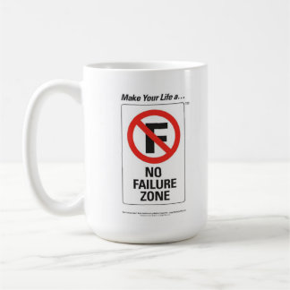 Café Faça a sua vida de "uma caneca nenhuma zona da