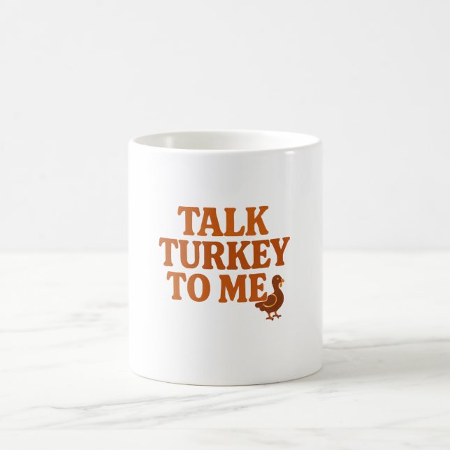 Café Fale de Peru Comigo – Caneca do Dia de Ação de Gra (Centro)