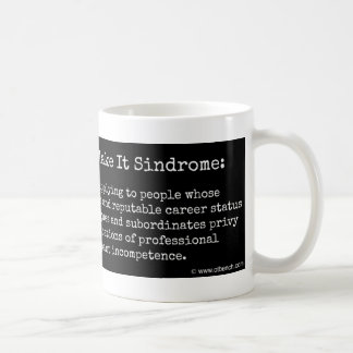 Café Falsifique-o até que você lhe fizer a caneca de