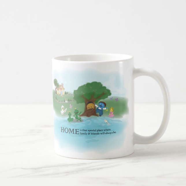 Café Família de Kuki & caneca dos amigos (Direita)