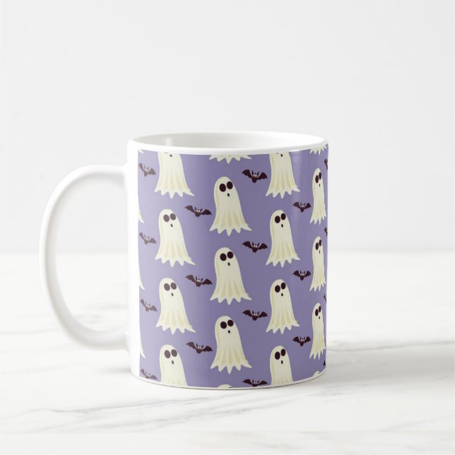 Café Fantasma bonito e caneca de morcego (Esquerda)