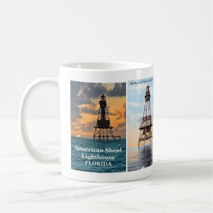 Café Farol americano do banco de areia, caneca de