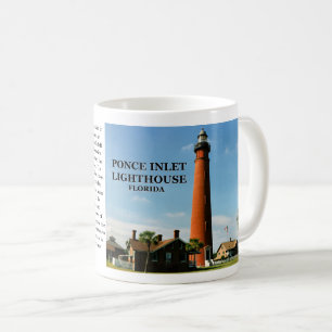 Café Farol da entrada de Ponce de Leon, caneca de