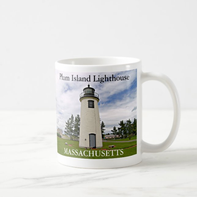Café Farol da ilha da ameixa, caneca de Massachusetts (Direita)