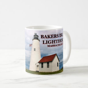 Café Farol da ilha de padeiros, caneca de Massachusetts