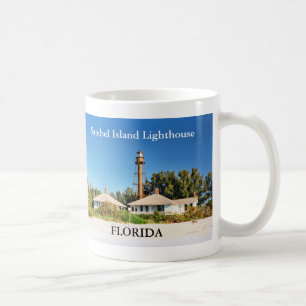 Café Farol da ilha de Sanibel, caneca de Florida