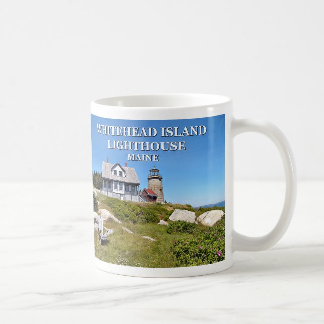 Café Farol da ilha de Whitehead, caneca de Maine (Direita)