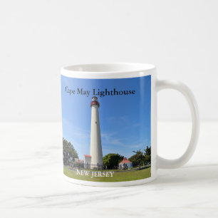 Café Farol de Cape May, caneca de New-jersey