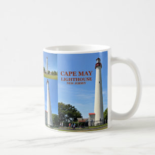 Café Farol de Cape May, caneca de New-jersey