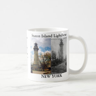 Café Farol de Staten Island, caneca de New York