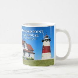 Café Farol do ponto de Stratford, caneca de Connecticut