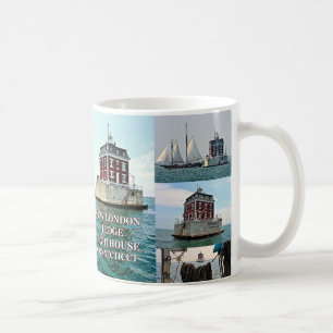 Café Farol novo da borda de Londres, caneca de
