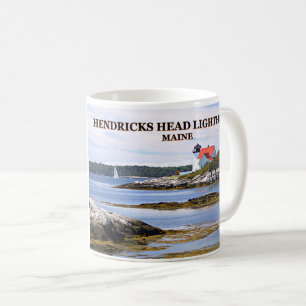 Café Farol principal de Hendricks, caneca de Maine