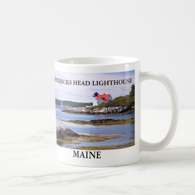 Café Farol principal de Hendricks, caneca de Maine (Direita)