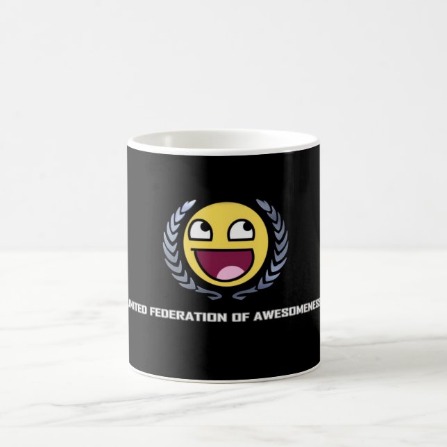 Café Federação unida da caneca de Awesomeness (Centro)