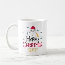 Feliz caneca de Natal com 2 designs