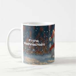 Café Feliz Natal - Caneca de Presente de Gatinhos