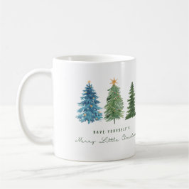 Café Feliz Pequena Caneca de Natal