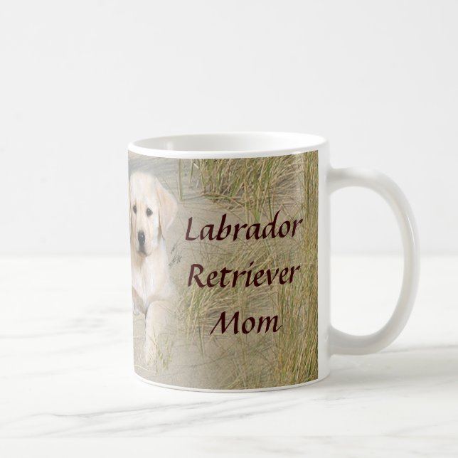 Café Filhotes de cachorro da caneca da mamã de labrador (Direita)
