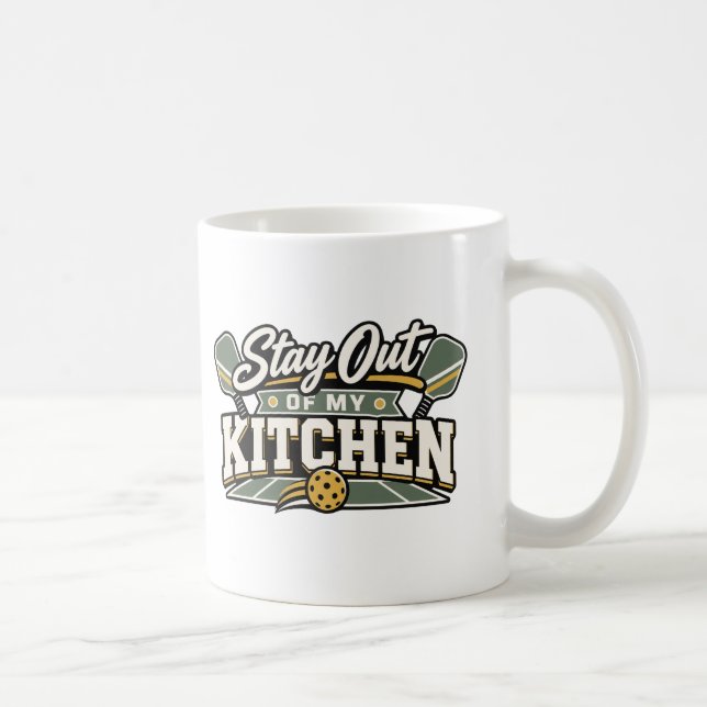 Café Fique Fora da Minha Cozinha | Caneca de Presente d (Direita)