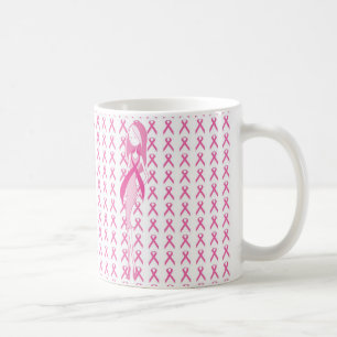 Café Fitas de caneca de sensibilização para o Cancer da