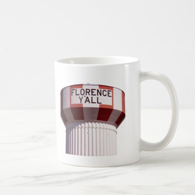 Café Florença você caneca da torre de água (Direita)
