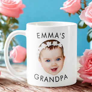 Café Foto personalizada com cara de caneca Vovô mãe Ani
