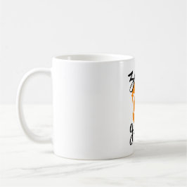 Café Fox zero dado - branco caneca do clássico de 11