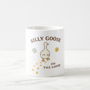 Café Ganso Bobo à Solta – Caneca Divertida de Ganso Fof