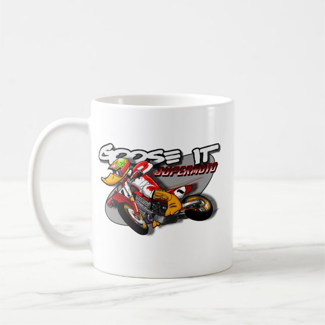 Café Ganso ele caneca de SUPERMOTO (Esquerda)