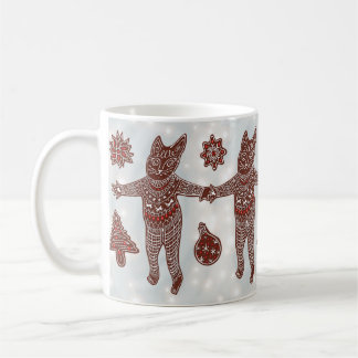 Café Gato de Pão de Mel & Biscoitos, Caneca de Natal 20