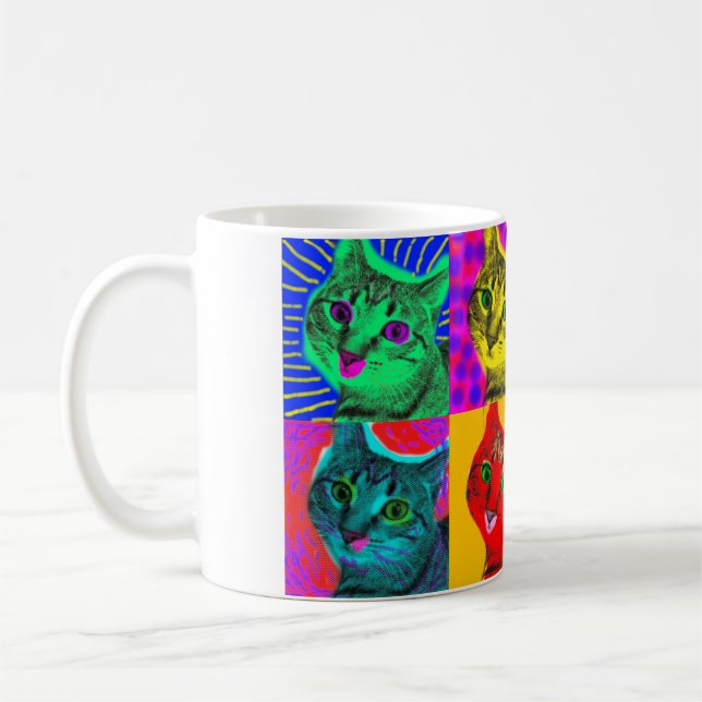 Café Gatos de Marilyn: Caneca (Esquerda)