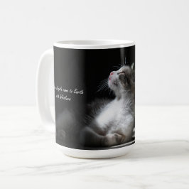 Café Gatos são caneca de gato Angels